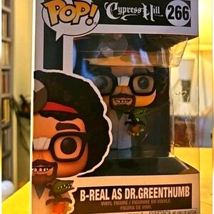 NEW IN BOX FUNKO POP music Series: CYPRESS HILL'S B-Real as GreenthumB 266